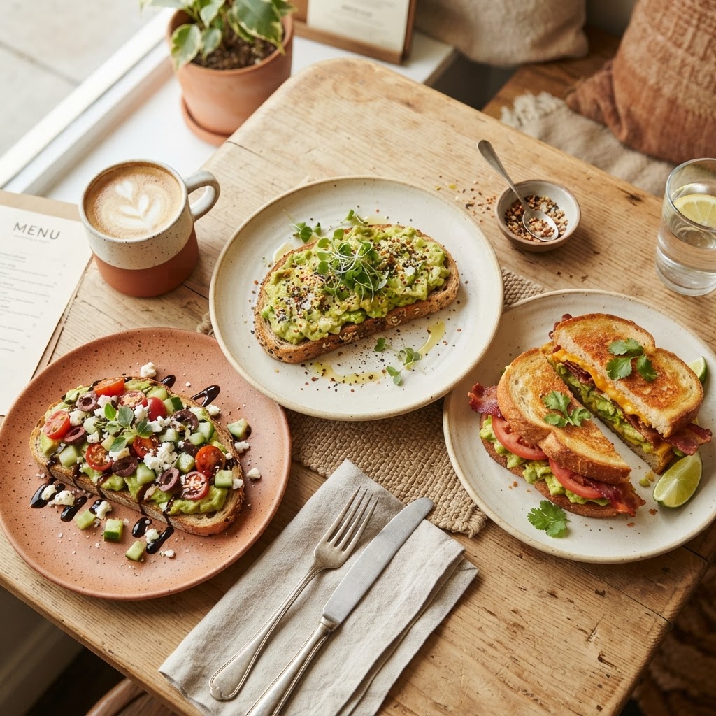 Avocado Toast at Corporate Cafe' & Catering